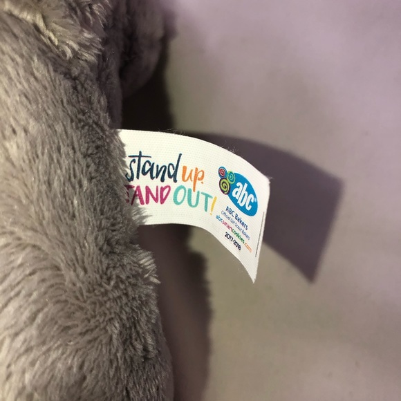 Stand Up Stand Out Elephant Plush; ABC Bakers Stuffed Animal Elephant 10” - Picture 7 of 10